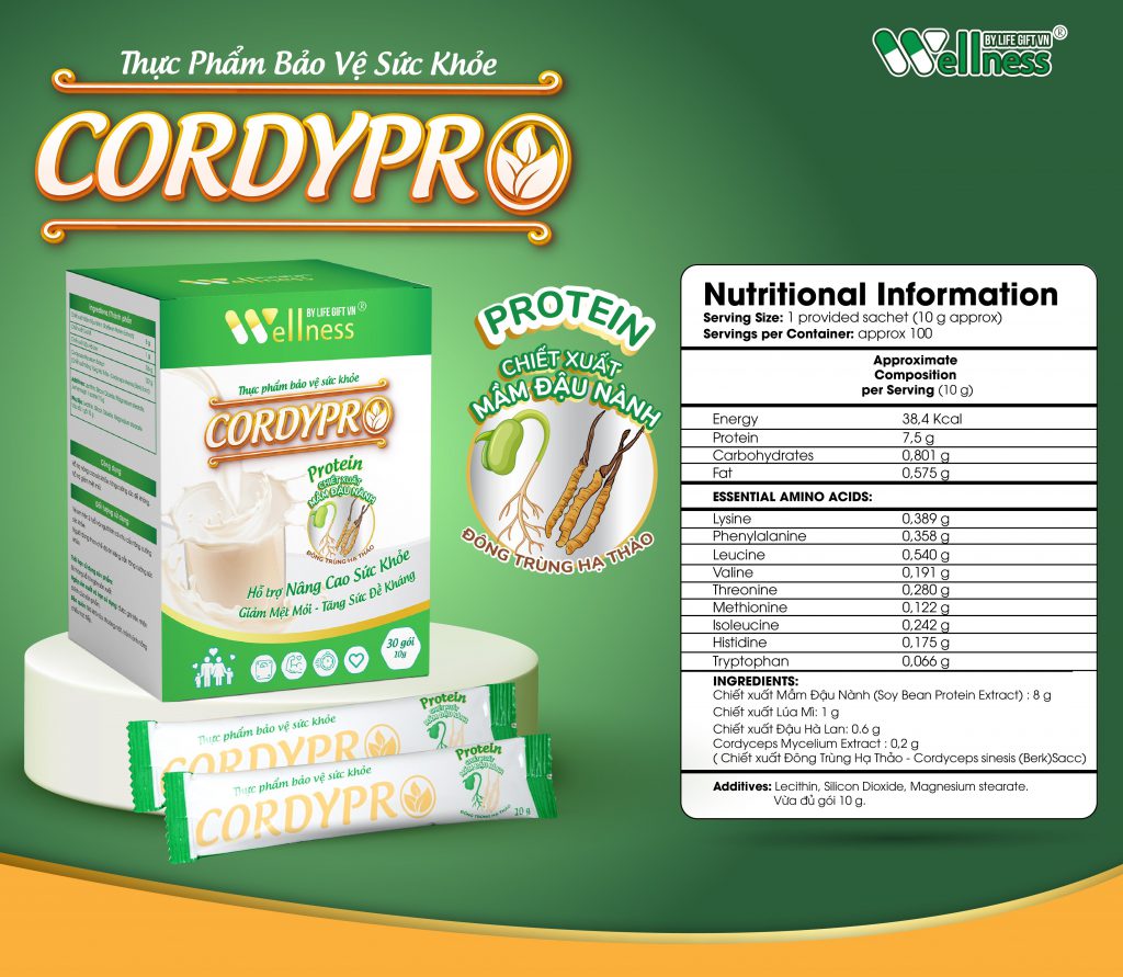 Thực phẩm bảo vệ sức khoẻ Cordypro là giải pháp hữu ích dành cho nhân viên văn phòng luôn bận rộn với công việc cuối năm