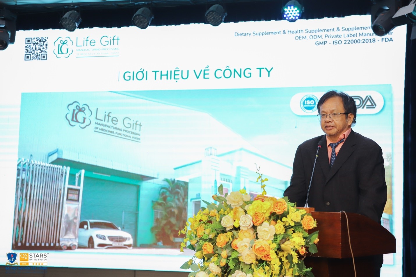 Th.s Hứa Phú Doãn- Phó giám đốc Life Gift Việt Nam phát biểu tại hội thảo.